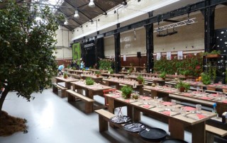 Innocent 5 for 5 pop up restaurant kitchen