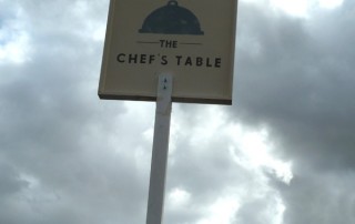 Pop up restaurant kitchens at harvest festival