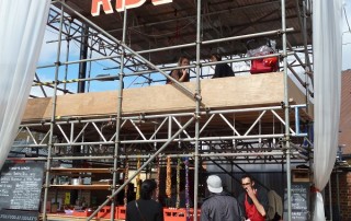 Decorators pop up restaurant