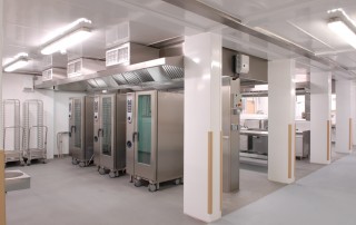 HMP Wayland Large Scale Modular Kitchen
