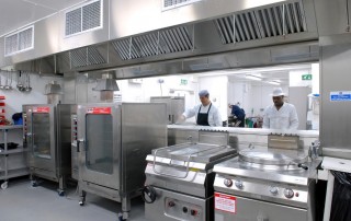 Hospital Temporary Kitchen and Restaurant