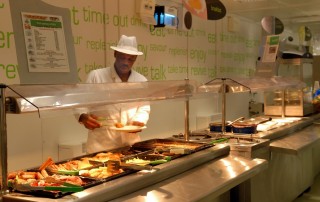 Hospital Temporary Kitchen and Restaurant
