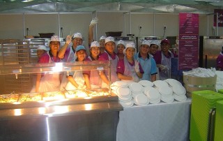 Doha Asian Games Temporary Kitchen and Dining