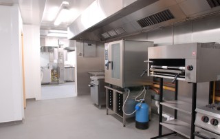 HMP Wayland Large Scale Modular Kitchen