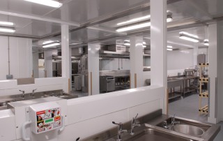 HMP Wayland Large Scale Modular Kitchen