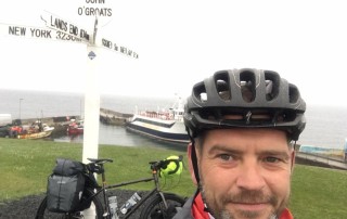 Kieran's John O'Groats to Lands End Cycle