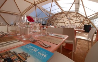 Restaurant area at Countryfile Live