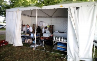 Temporary Kitchen at Countryfile Live