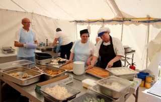 Temporary Kitchen at Peak Camp