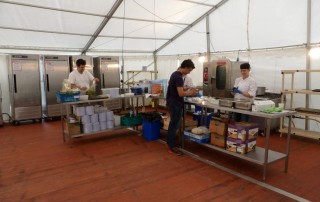 Temporary Event Kitchens at Wilderness