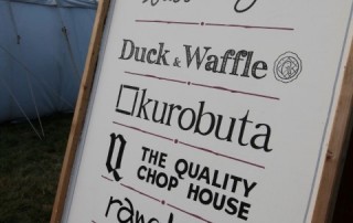 Wilderness Festival Catering