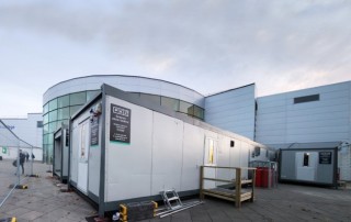 Emergency Temporary Kitchen after Fire