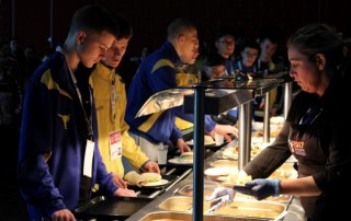 Temporary Kitchens at ITF Taekwondo Championships
