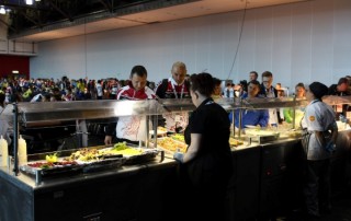 Temporary Kitchens at ITF Taekwondo Championships