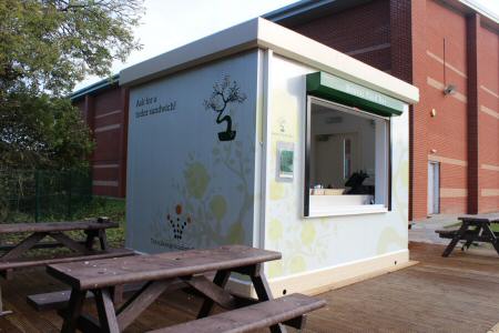Food Cube Vinyl Wrap Exterior Food Cube Vinyl Wrap Exterior