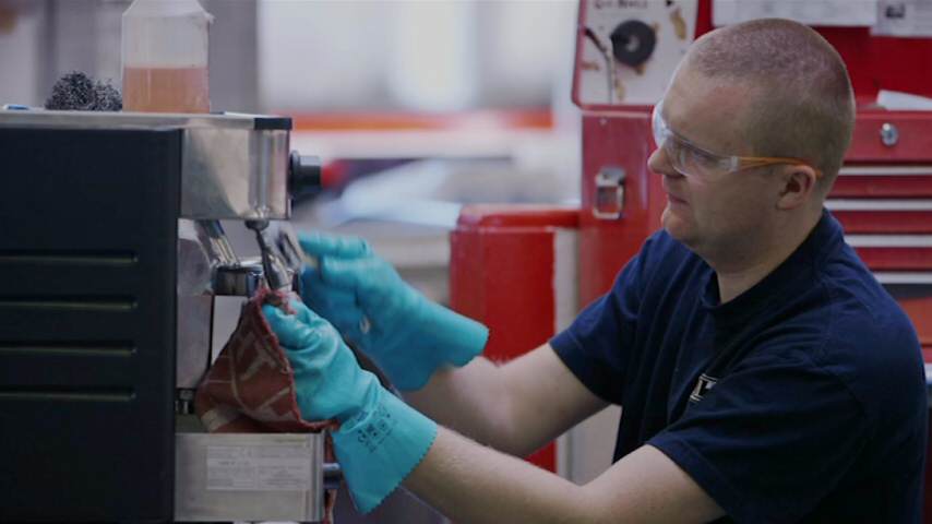 Equipment-cleaning