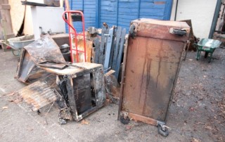 Fire at the Swan at Tetswort