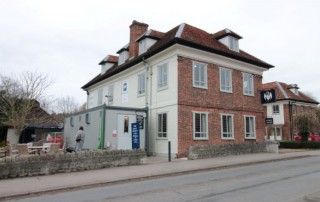 Emergency temporary kitchen at the Swan at Tetsworth