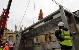 Cambridge University Temporary Kitchen Corpus Christi