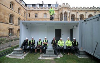 Cambridge University Temporary Kitchen Corpus Christi