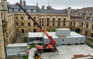 Cambridge University Temporary Kitchen Corpus Christi