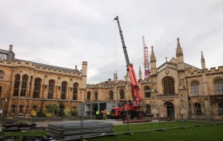 Cambridge University Temporary Kitchen Corpus Christi