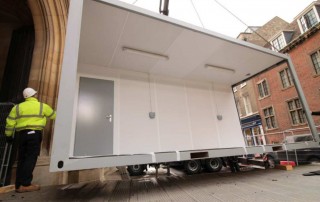 Cambridge University Temporary Kitchen Corpus Christi