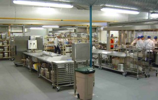 Athens Athletes Village Temporary Kitchen and Dining