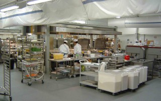 Athens Athletes Village Temporary Kitchen and Dining