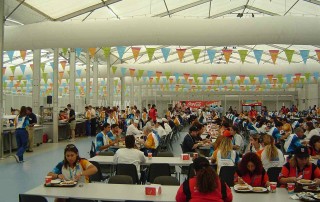 Athens Athletes Village Temporary Kitchen and Dining
