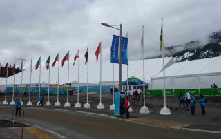 Vancouver Winter Games Athletes Village Temporary Kitchen and Dining