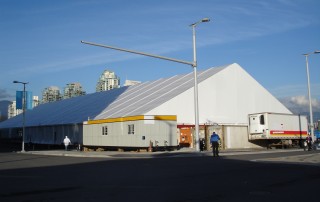 Vancouver Winter Games Athletes Village Temporary Kitchen and Dining
