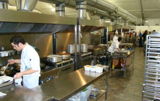 Vancouver Winter Games Athletes Village Temporary Kitchen and Dining