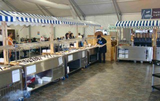 Vancouver Winter Games Athletes Village Temporary Kitchen and Dining