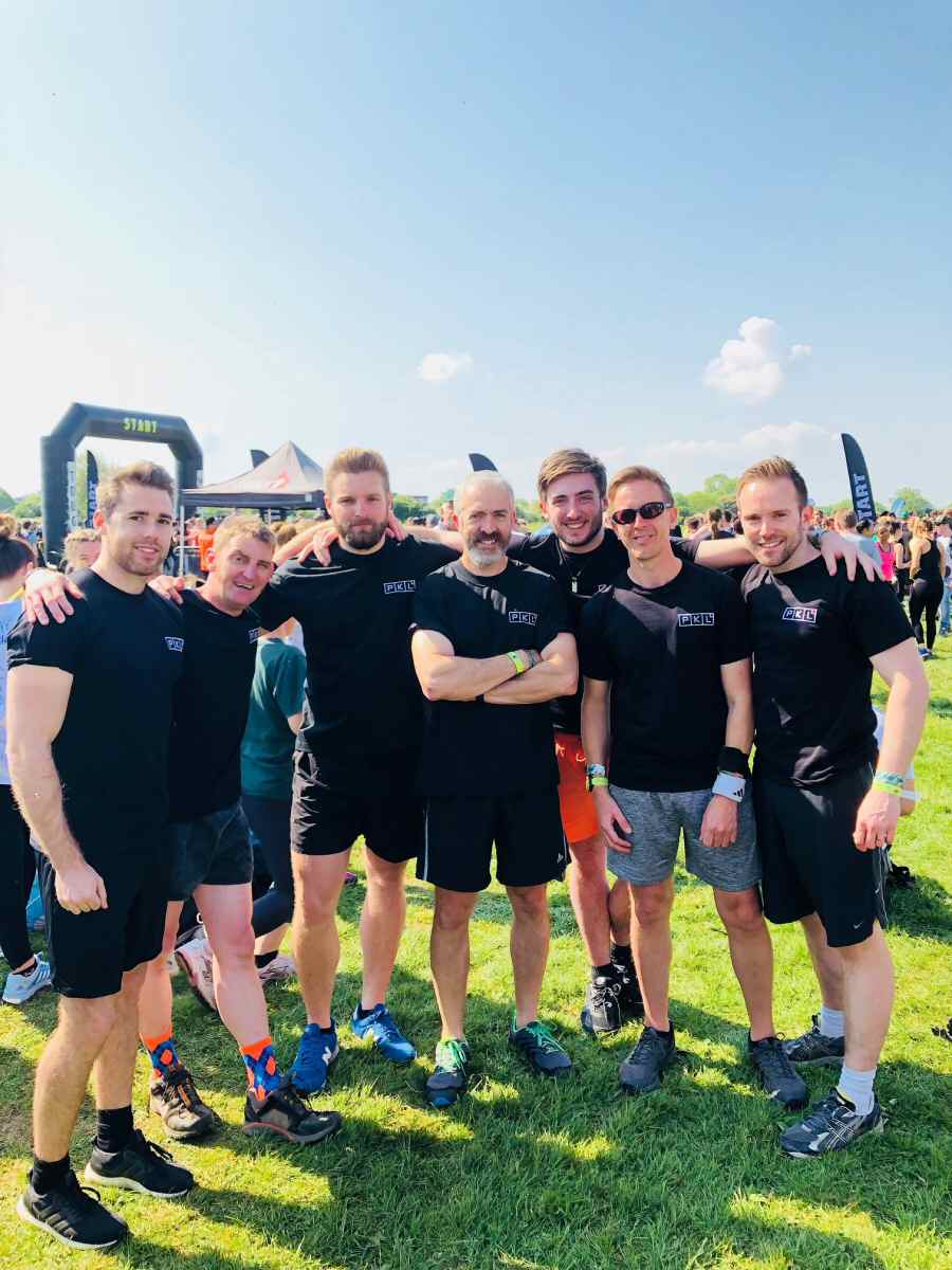 PKL team at Tough Mudder