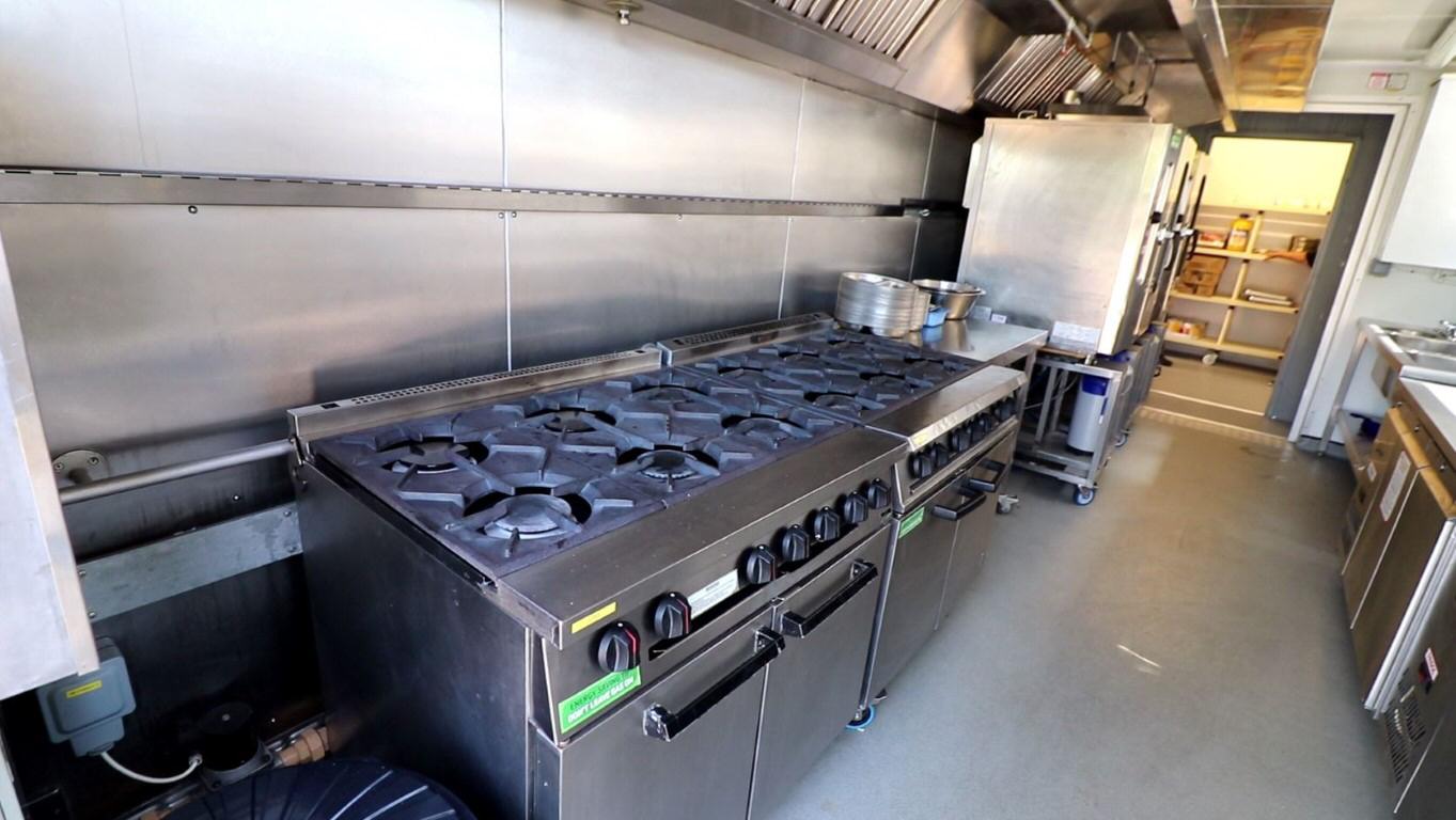 Temporary Kitchen at Croft School