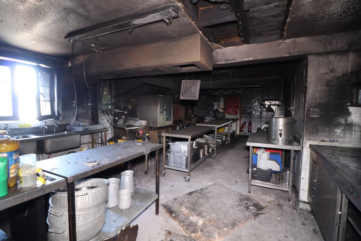 Temporary Kitchen at Croft School