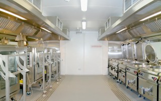 Hire a temporary kitchen for a prison