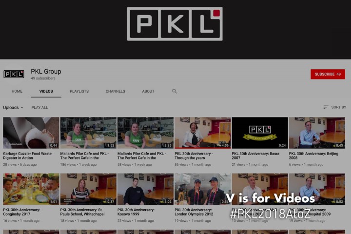 V is for Videos V is for Videos