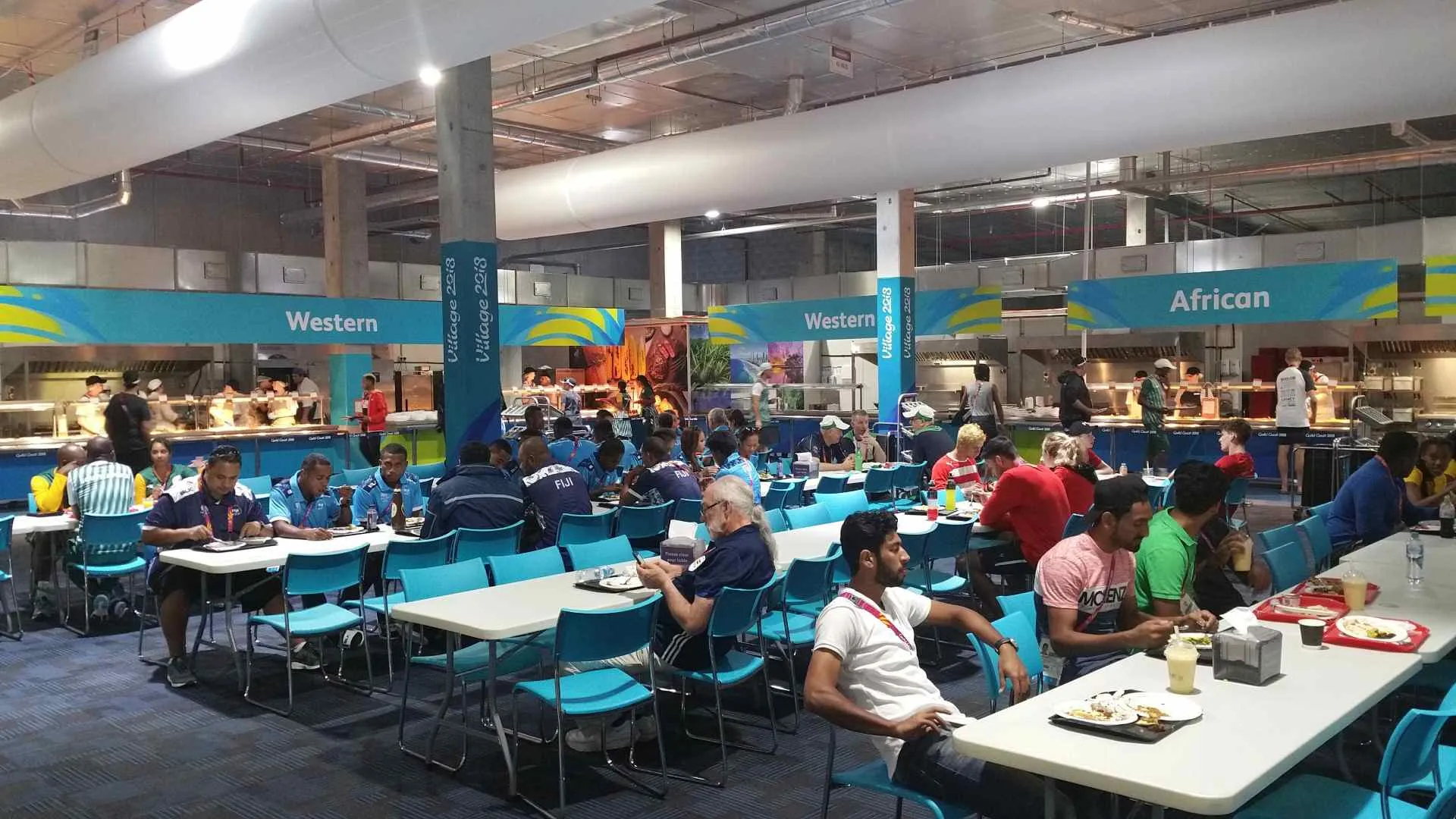 Gold Coast Games Athlete's Village Temporary Kitchen