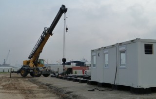 Camp kitchen and dining facility in Africa