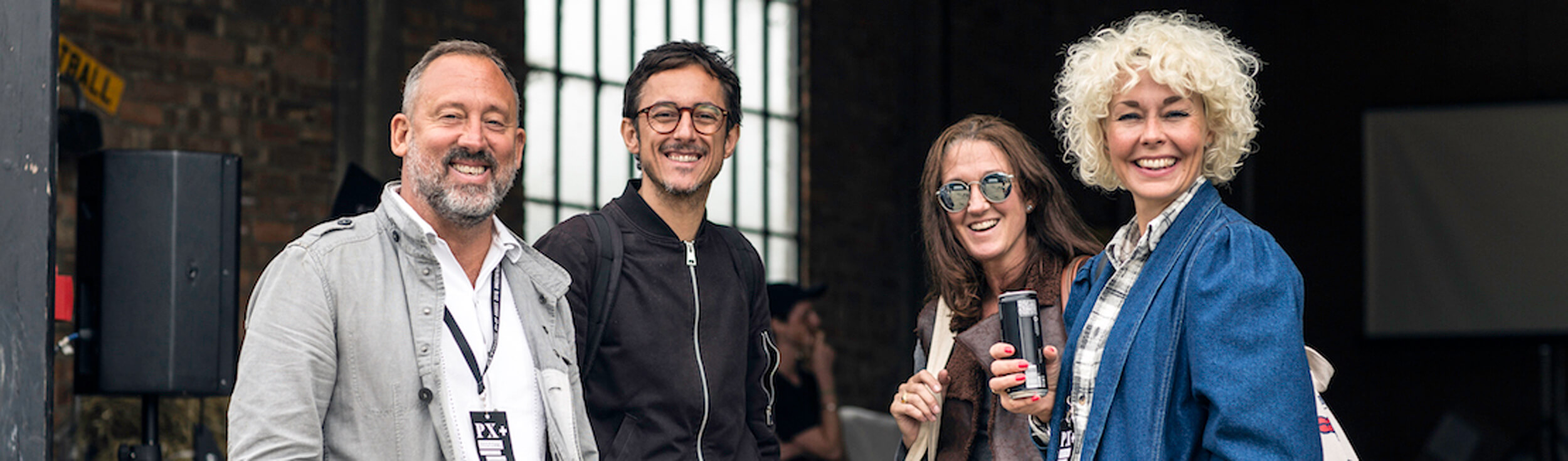 Happy Customers at an Event