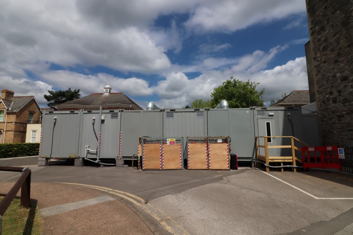 Taunton School Temporary Kitchen 11