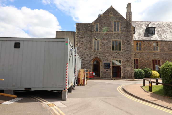 Taunton School Temporary Kitchen 9