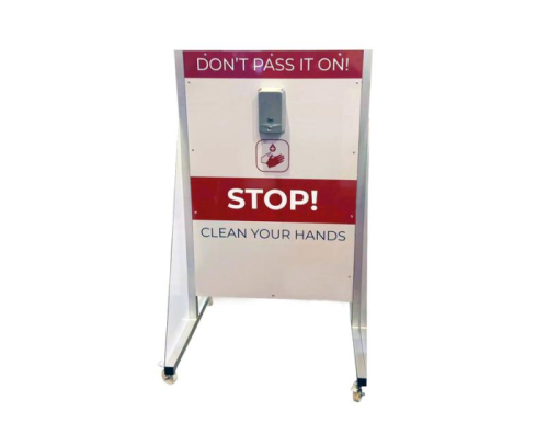 Small Hand Sanitiser Station for Hire
