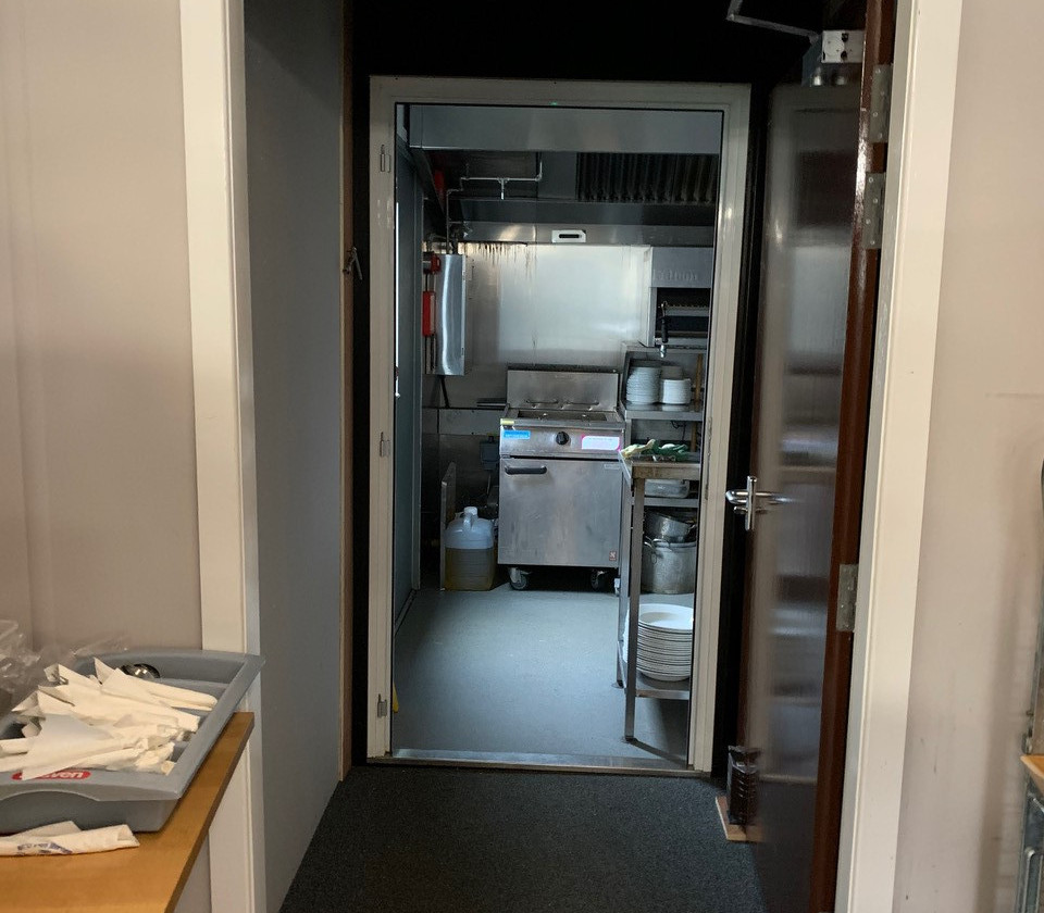 Gullane Golf Club Temporary Kitchen 3