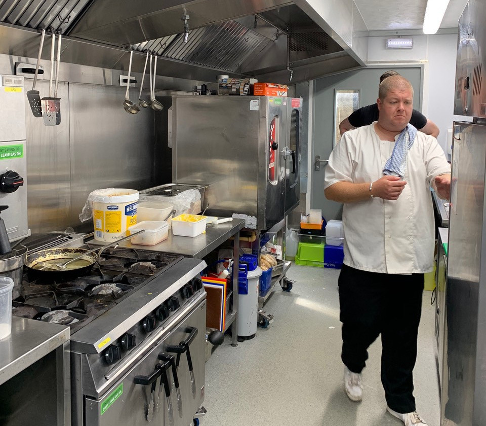 Gullane Golf Club Temporary Kitchen 6