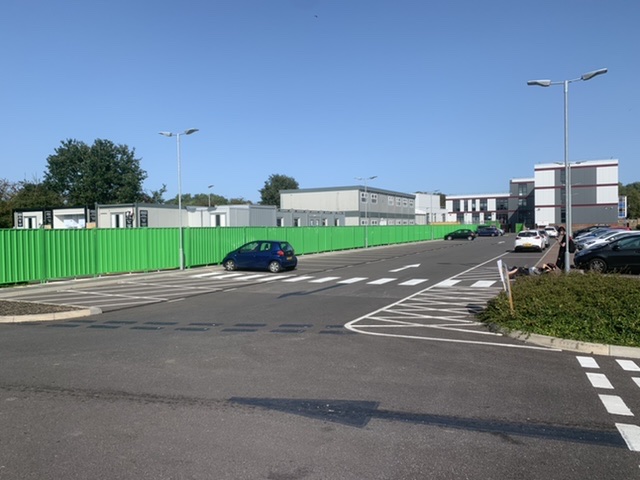 Temporary Kitchen at Welsh School