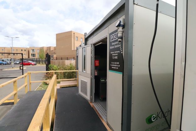 Saracens High School Temporary Kitchen 13