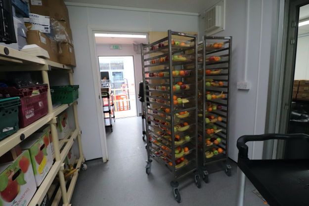 Saracens High School Temporary Kitchen 4